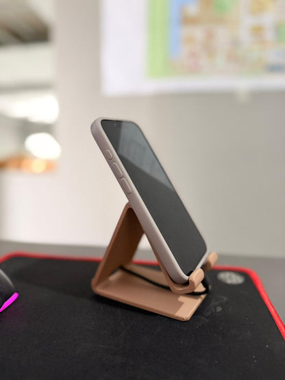 Suporte Universal de Mesa para Celular Bege