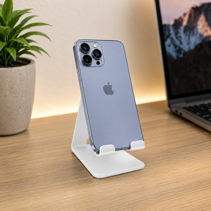 Suporte Universal de Mesa para Celular Branco