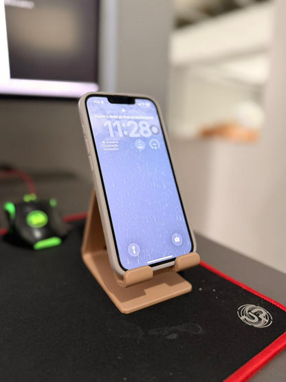 Suporte Universal de Mesa para Celular Bege