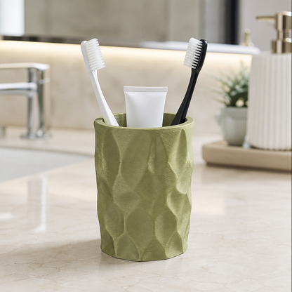 Organizador de Mesa Porta Lápis e Canetas Multiuso Verde